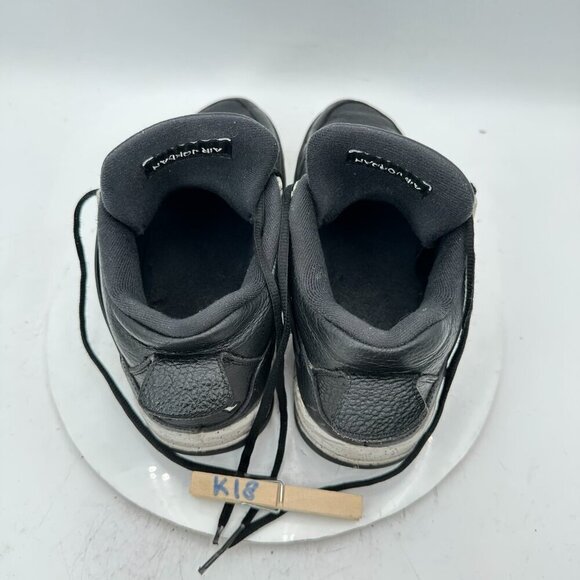 Nike Air Jordan 4 Retro Men Size 10.5 314254-003 Black Grey Mid Basketball Shoes - Picture 9 of 11